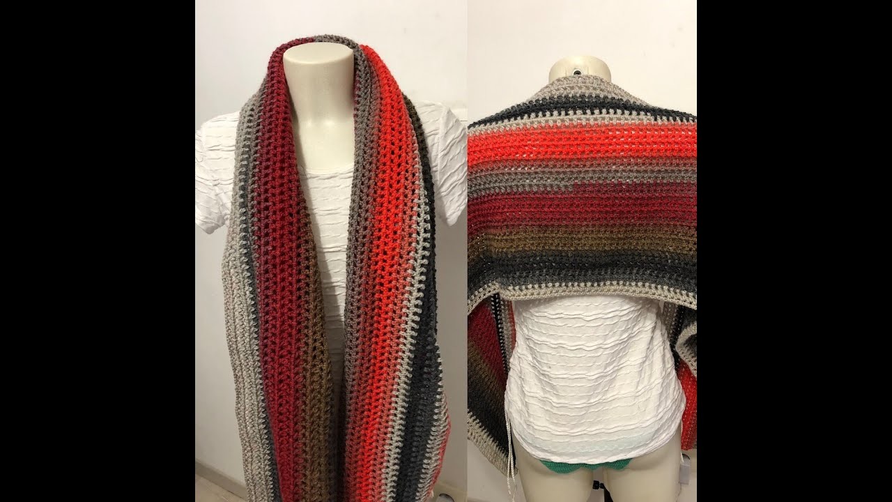 Tuto étole au crochet