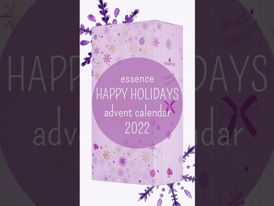 Essence cosmetics HAPPY HOLIDAYS advent calendar 2022