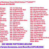 Christmas Snoopy Cross Stitch Pattern***LOOK***Buyers Can Download Your Pattern As Soon As They Complete The Purchase