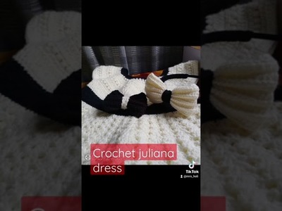 Crochet juliana baby dress!