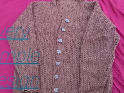 Sweater design #knitting#bunai#tutorials
