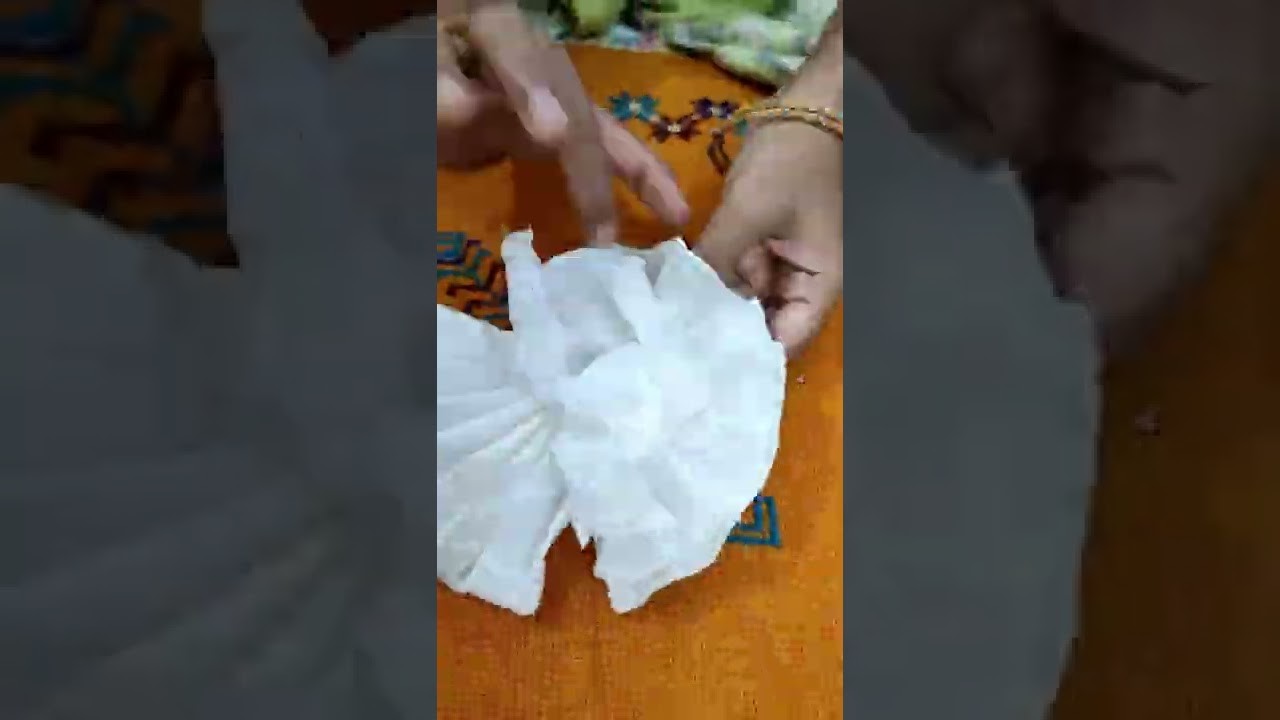 Quick and easy way to make paper flower