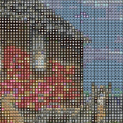 HORSES DMC DIY Beautiful Summer Day Cross Stitch Pattern***L@@K***Buyers Can Download Your Pattern As Soon As They Complete The Purchase