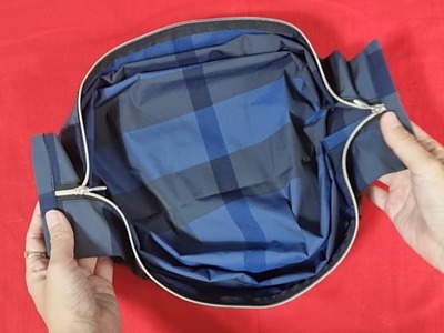 You can make a bag in 10 minutes without any skill required. DIY bag