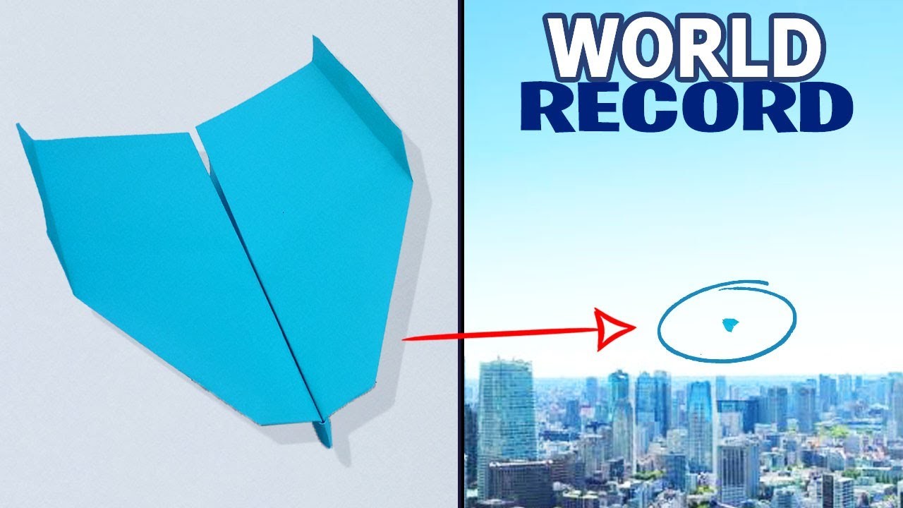 Best Glider Paper Plane How To Fold The World Record Paper Airplane 2022