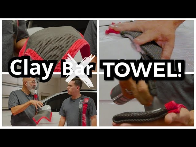 CLAY YOUR CAR with rinseless wash?! DIY Clay towel 101