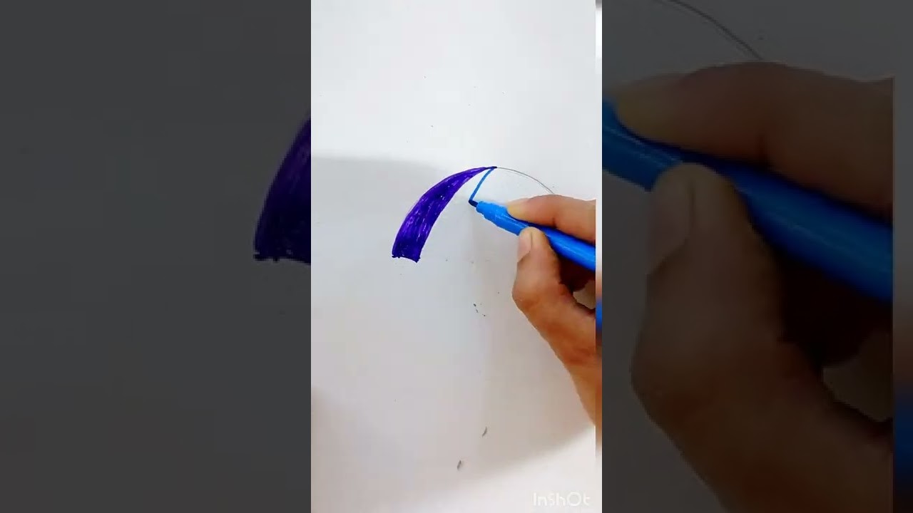 ???? Rainbow umbrella ⛱️. !!! || drawing for kids #drawingtutorial #drawingforchildren