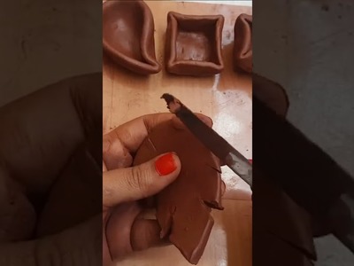 DIY How To Make Terracotta Diya Making At Home (Model-4) || Satisfying Clay Crafts. 