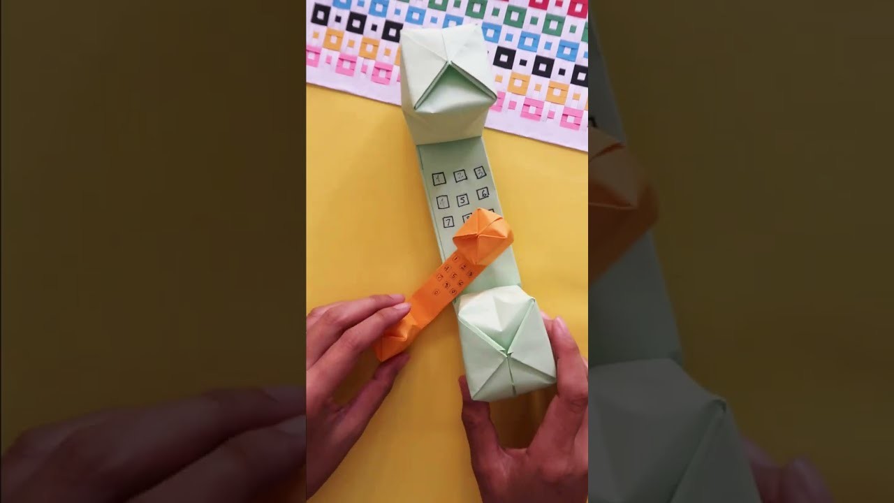 Ring phone DIY paper