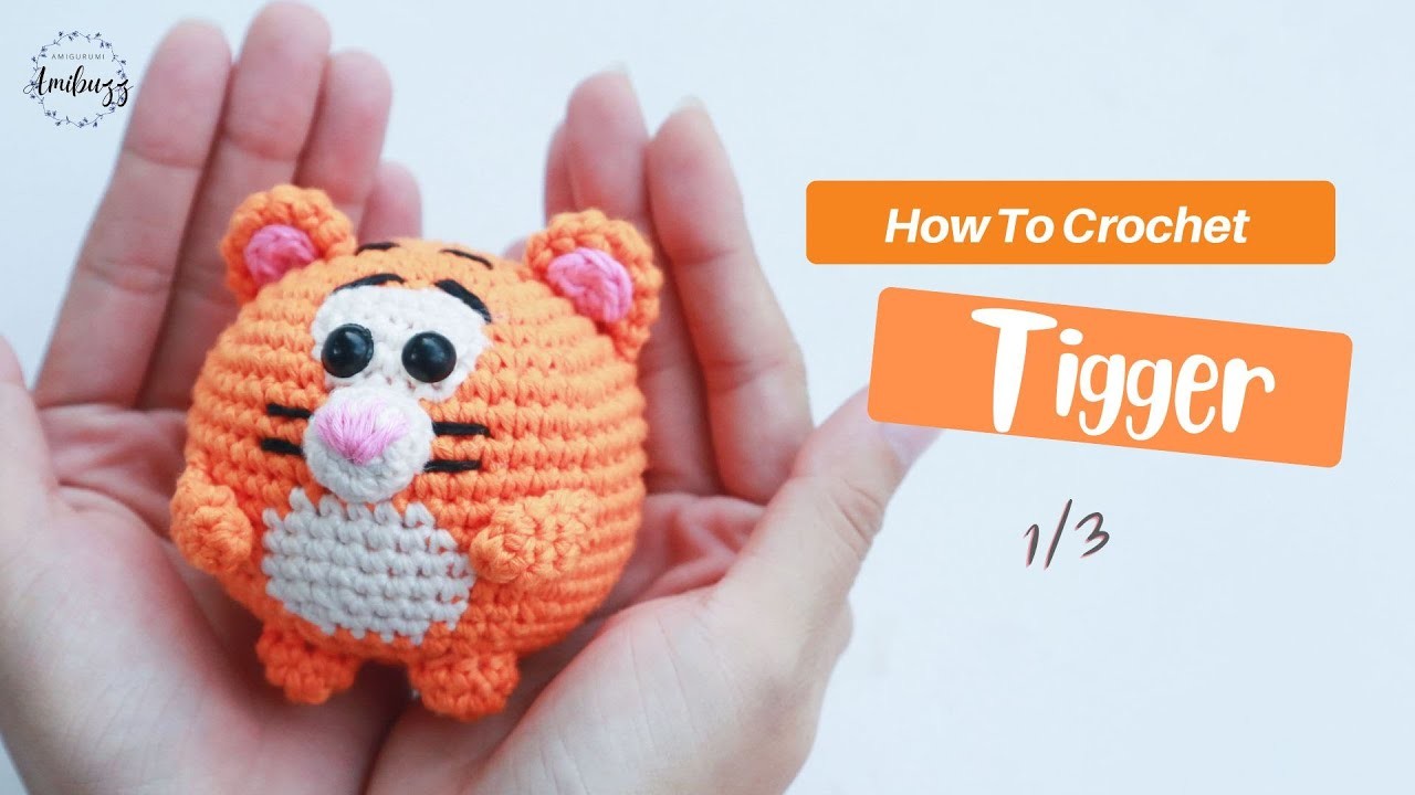 #219 | Tigger (1.3) | How To Crochet | Amigurumi Tutorial