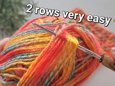 2nd row super ???? New beautiful crochet shawl cardigan baby blanket blouse knitting pattern