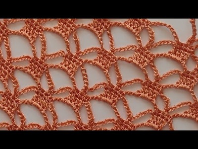????????AMAZİNG crochet shawl pattern for beginners - ????How to crochet a rectangular shawl - knit scarf