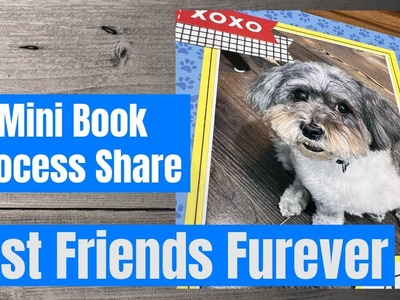 Best Friends Furever Scrapbooking Process Share