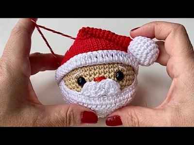 Crochet  Amigurumi  Santa  Decoration | Part 1