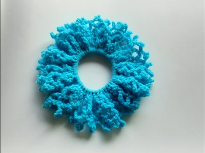 Crochet Scrunchie - fast and easy tutorial | How to crochet Scrunchie | @crochetclasses