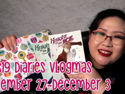 Disis19 Diaries Vlogmas: Nov 27-Dec 3| 2022 - Nov Wrap Up 4, Dec Wrap Up 1, & Advent Unwrappings