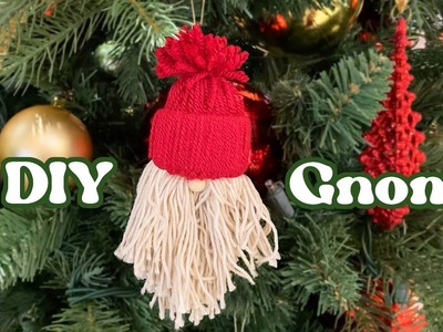 DIY Gnome Ornament (Quick and Easy!)