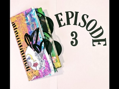 How to create an Art Journal from recycled envelopes (episode 3)