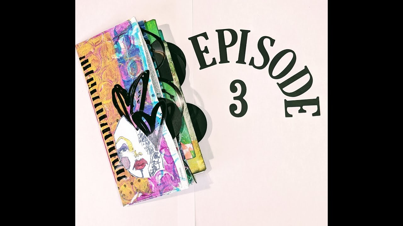 How to create an Art Journal from recycled envelopes (episode 3)