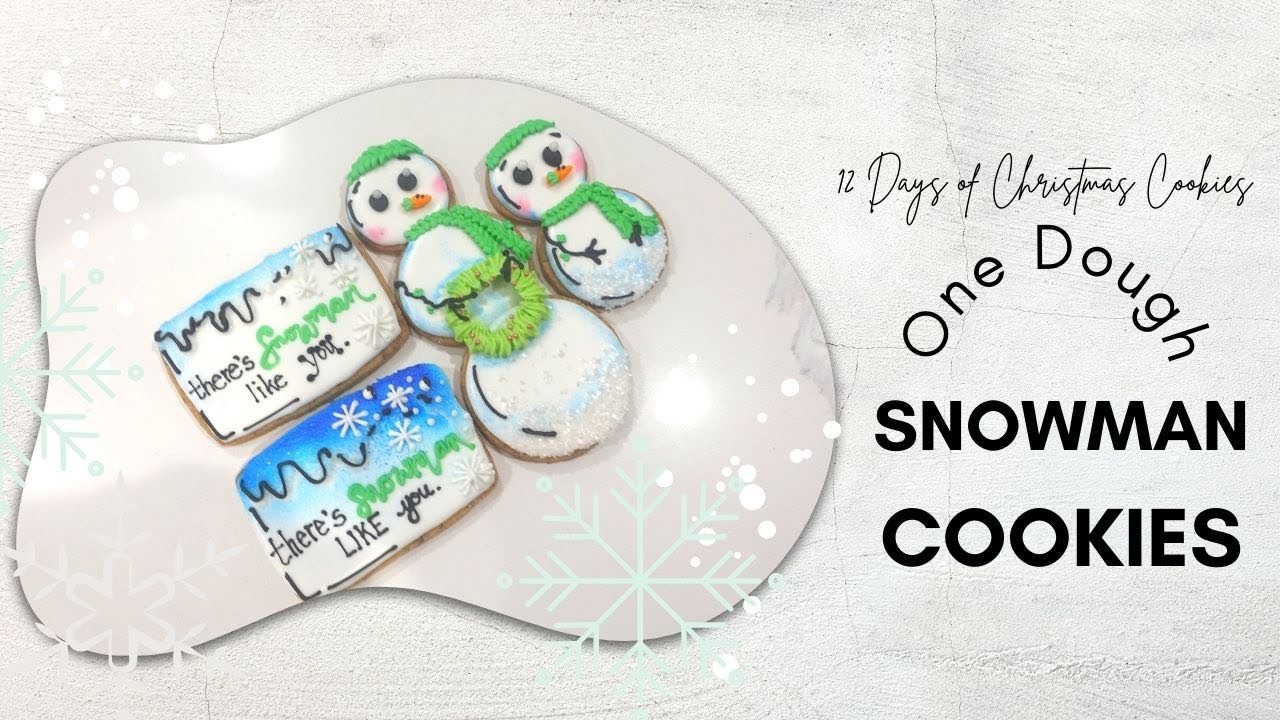 How to Decorate Snowman Cookies
