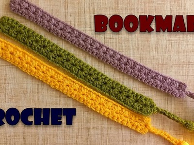 How to make a bookmark | easy crochet bookmark tutorial