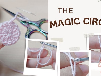 How to make a Magic Circle (????Magic Ring - Magic Loop????) | Crochet Tutorials by NHÀ LEN
