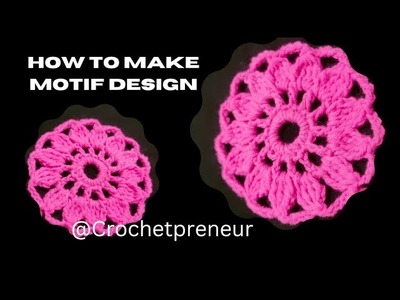 How to make motif? #crochet#shorts #shortsvideo #tutorial