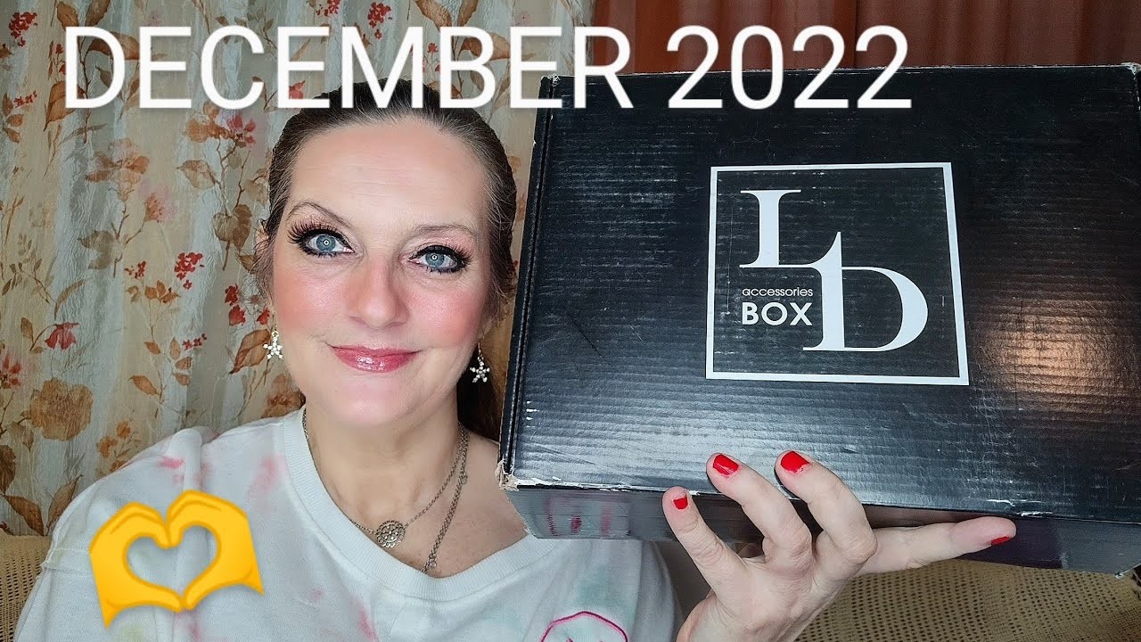 Luxury Divas Accessories Box ???? Dec. '22 Use my code for a discount! #unboxingvideo #subscriptionbox