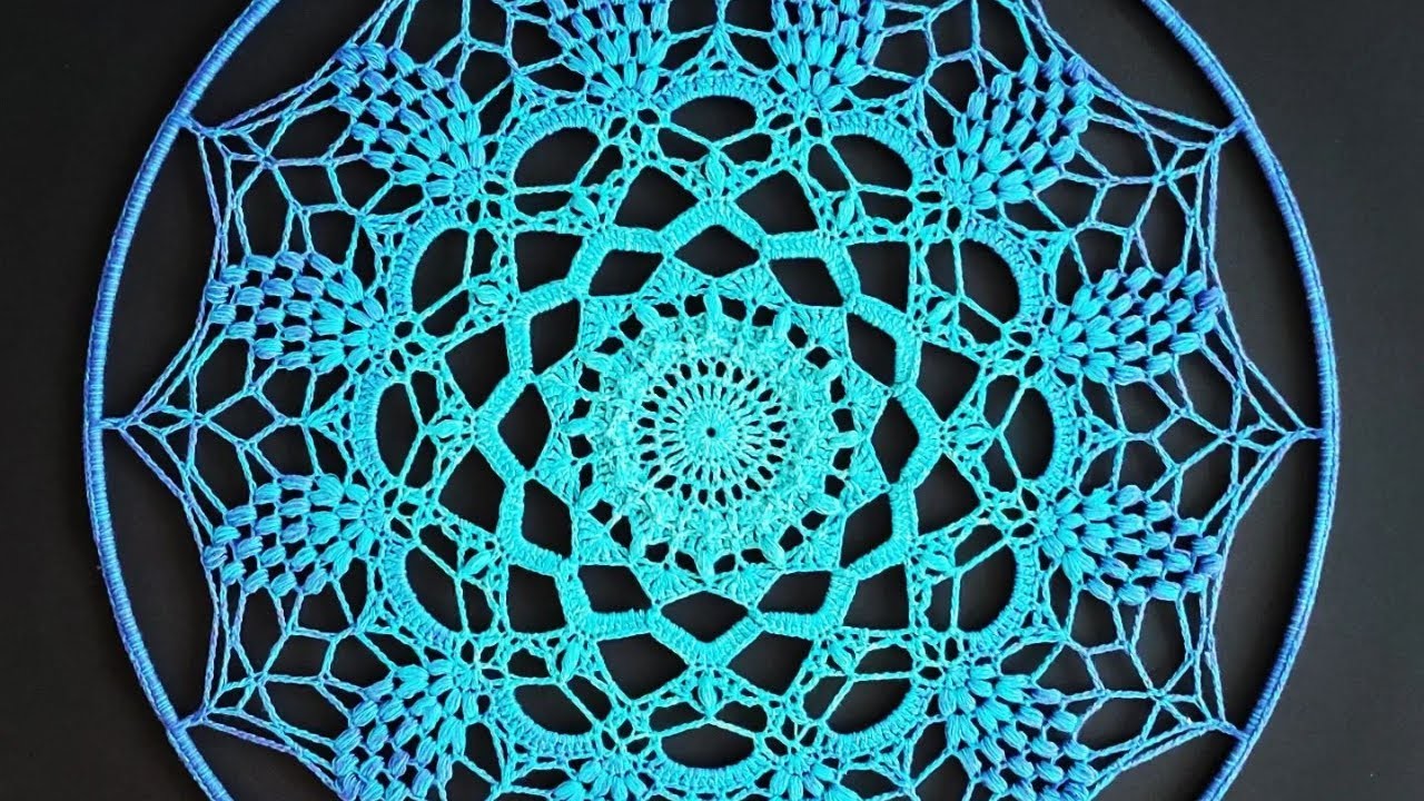 Mandala Crochet Tutorial - Mandala Magic Art | Part 2. 3