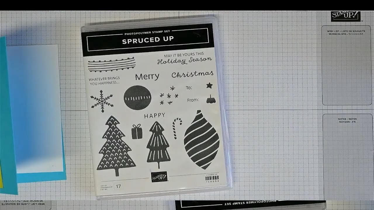 Quick & Easy Christmas Cards With Stampin Up's Spruced Up. Coffee & Cards Live!