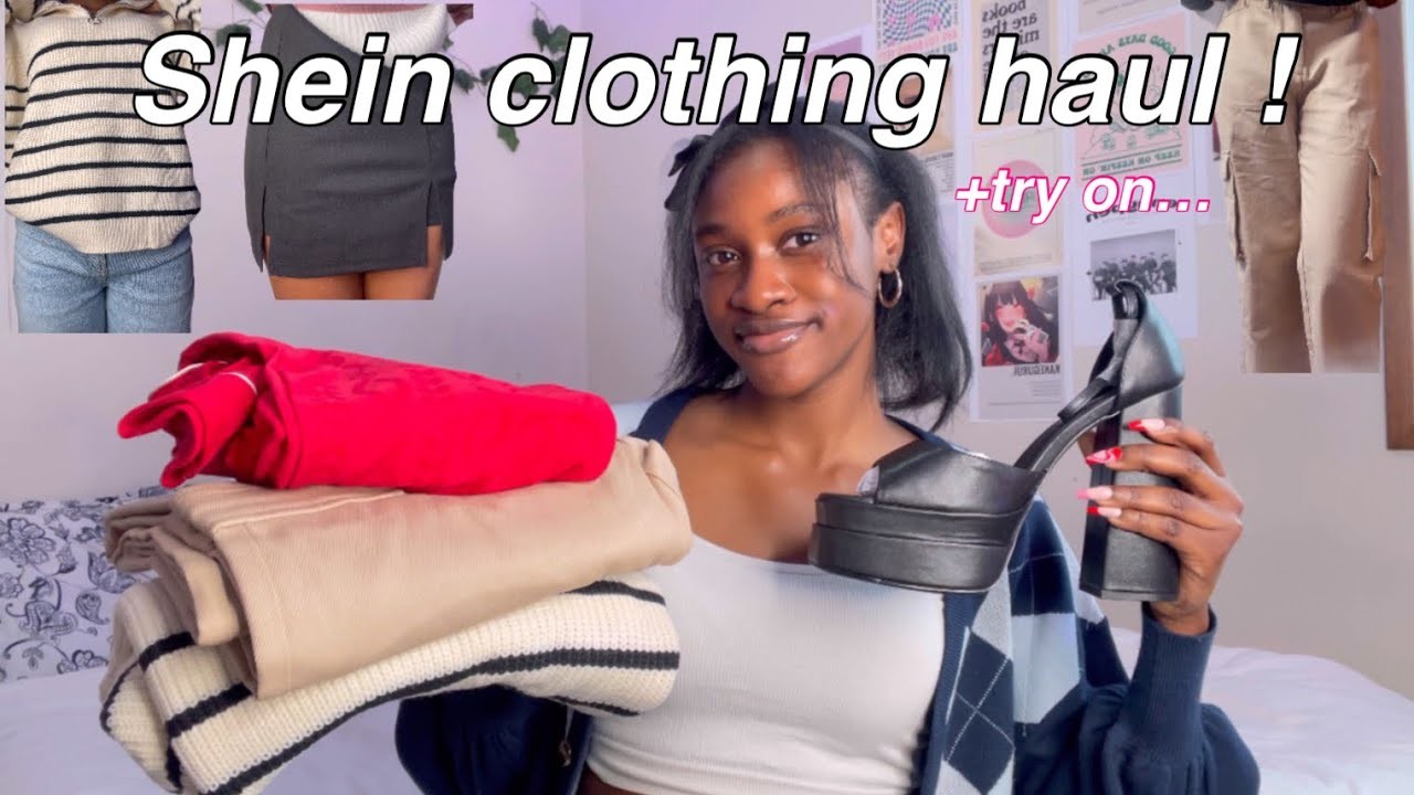 SHEIN CLOTHING HAUL +try on w.discount code