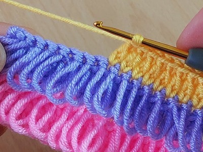 Step by step easy finger tassel crochet i love to work easy and flashy. kolay parmak püskül tığ işi