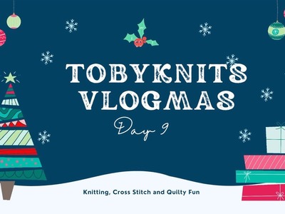 Tobyknits Vlogmas Day 9 - The Book of Socks (LONG)