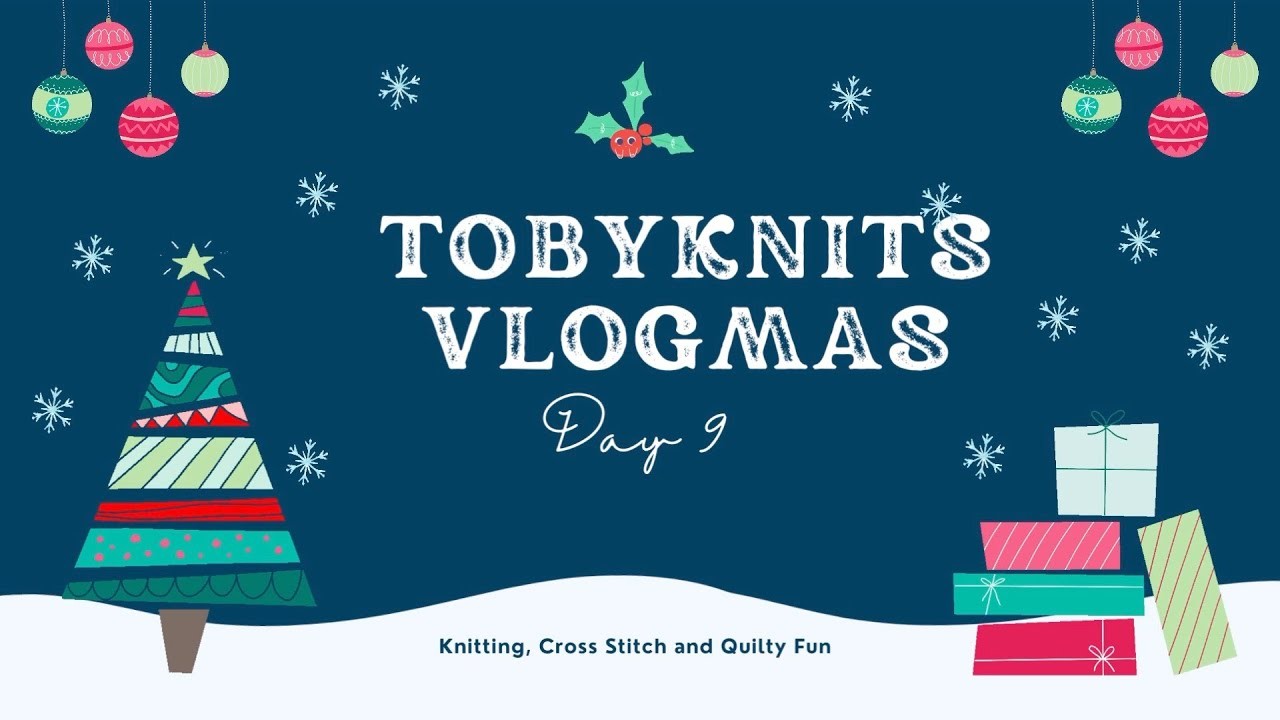 Tobyknits Vlogmas Day 9 - The Book of Socks (LONG)