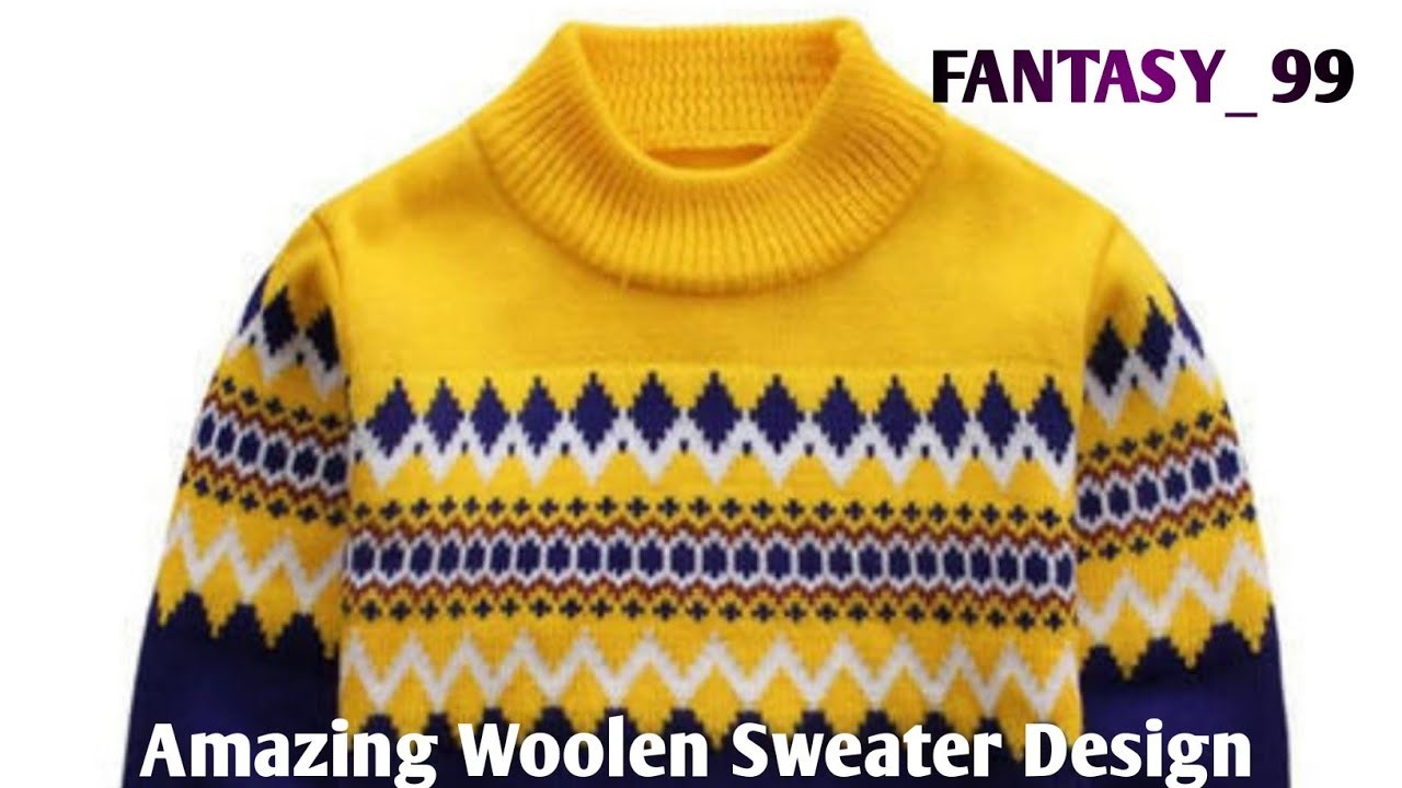 Very beautiful and easy new knitting stitch pattern for sweater. cardigan By FANTASY_ 99