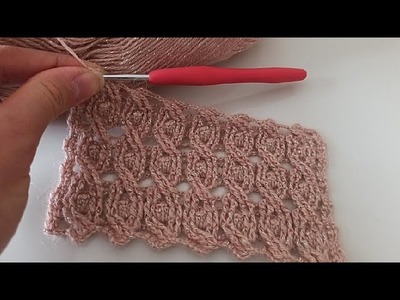WONDERFUL ???? very lovely and easy crochet blanket, shawl, blouse pattern