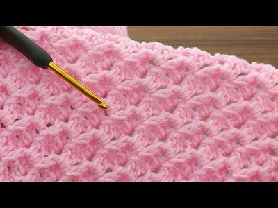 ????????Wow ????????Very easy crochet baby blanket online tutorial for beginners