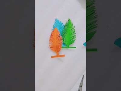 Paper leaf# Paper craft# youtube shorts