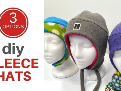 DIY Fleece Earflap Hat | Simple Sewing Tutorial