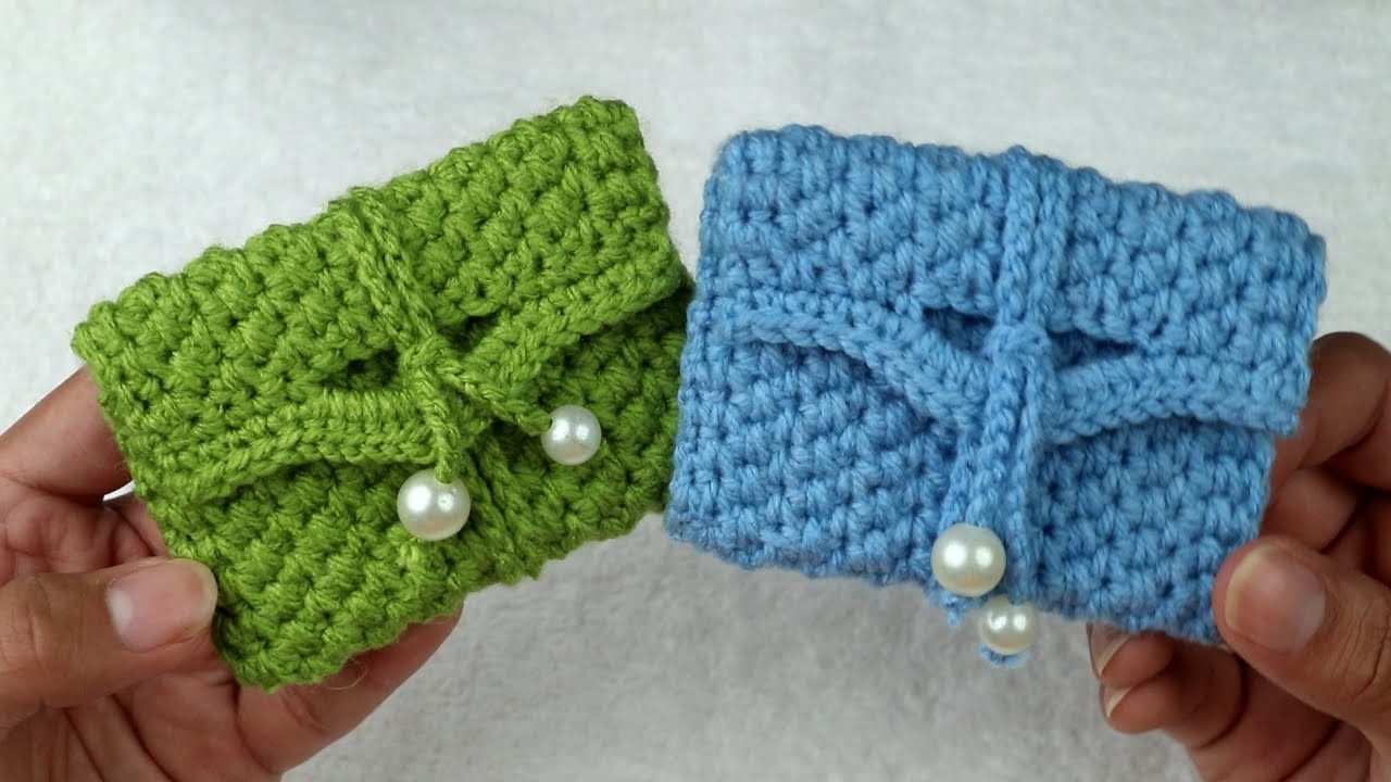 How to crochet mini bag for beginners
