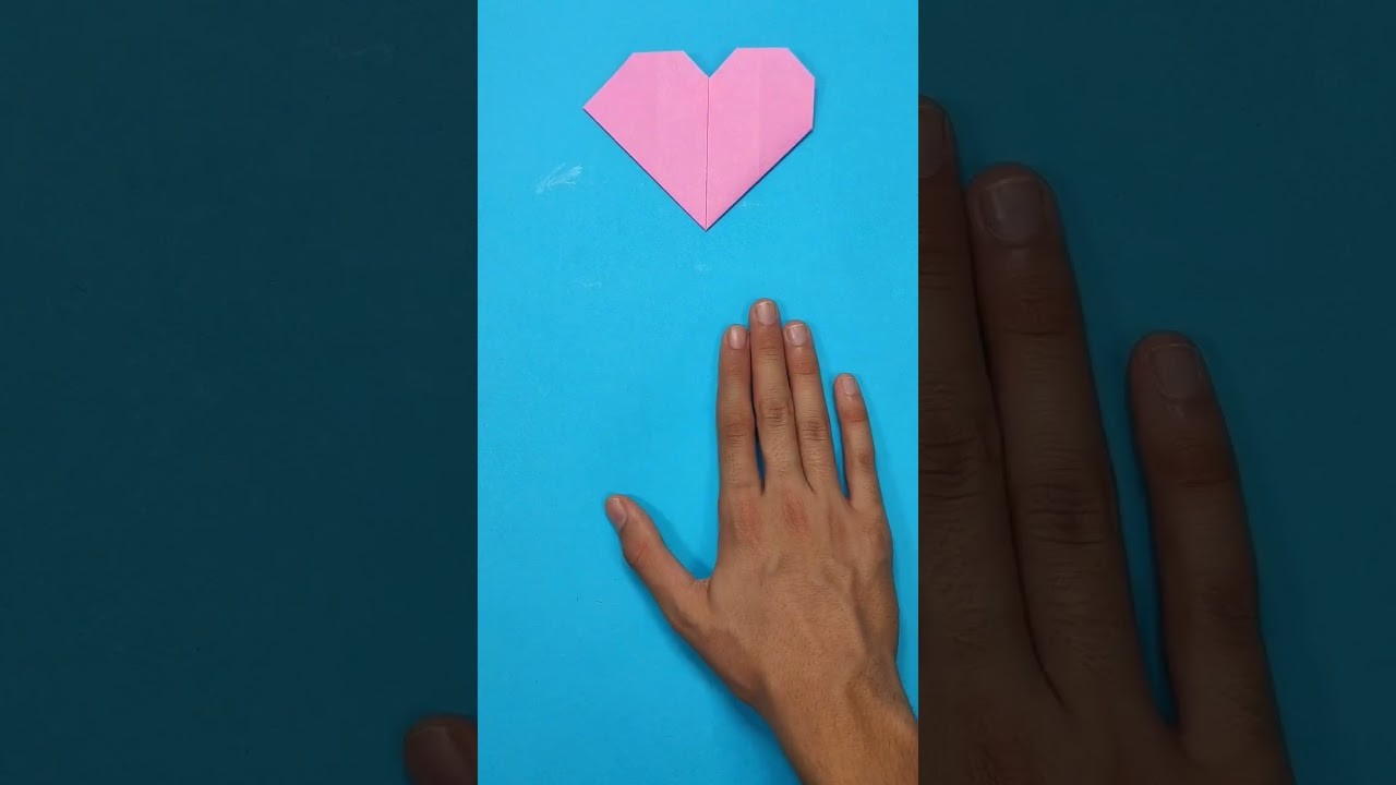 How to make a easy origami heart