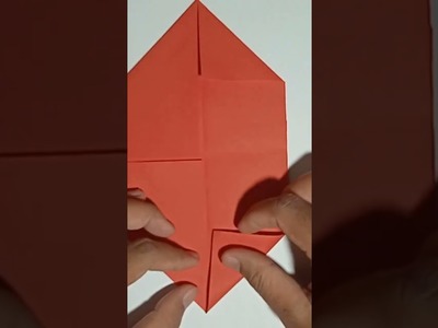 Red Stealth Paper Plane