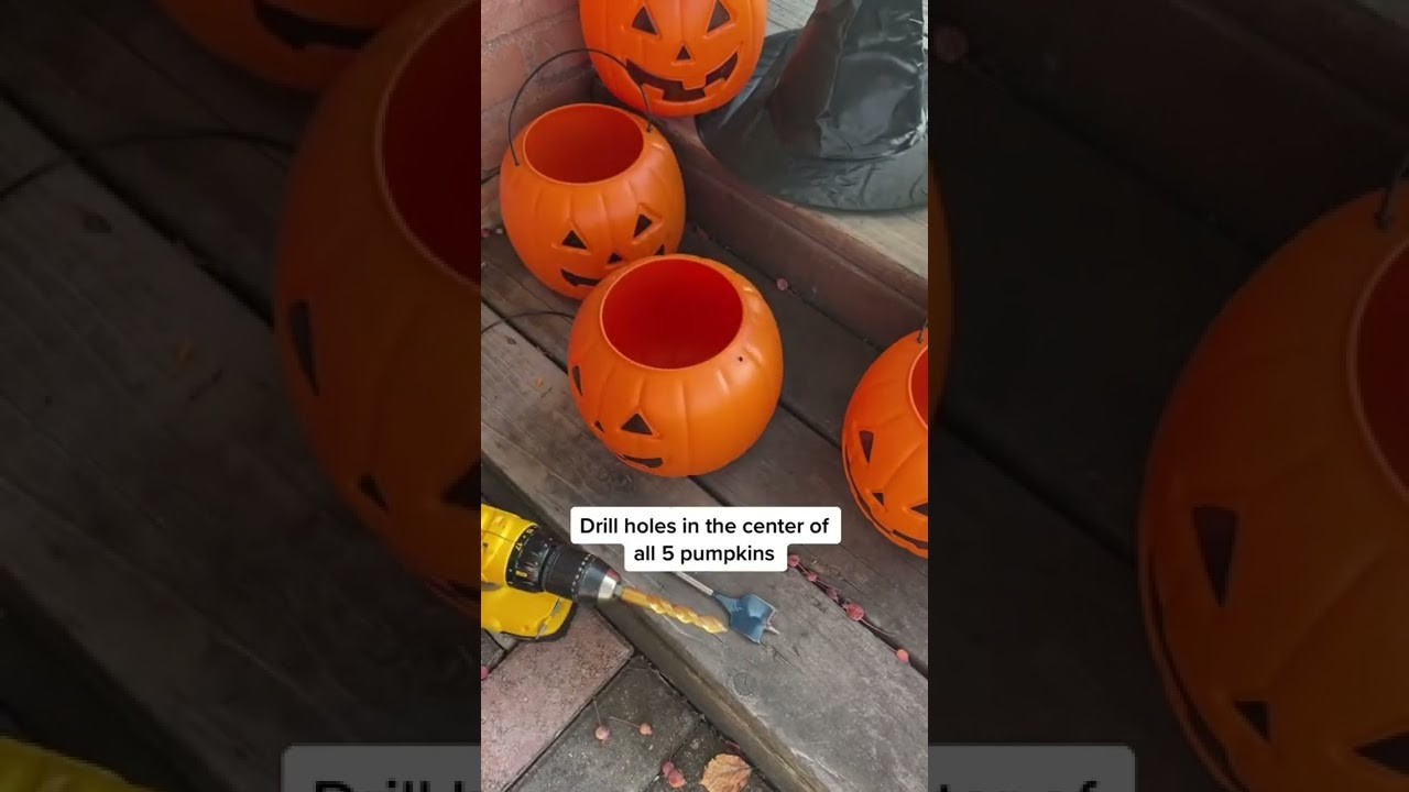 DIY Pumpkin craft (link in description)
