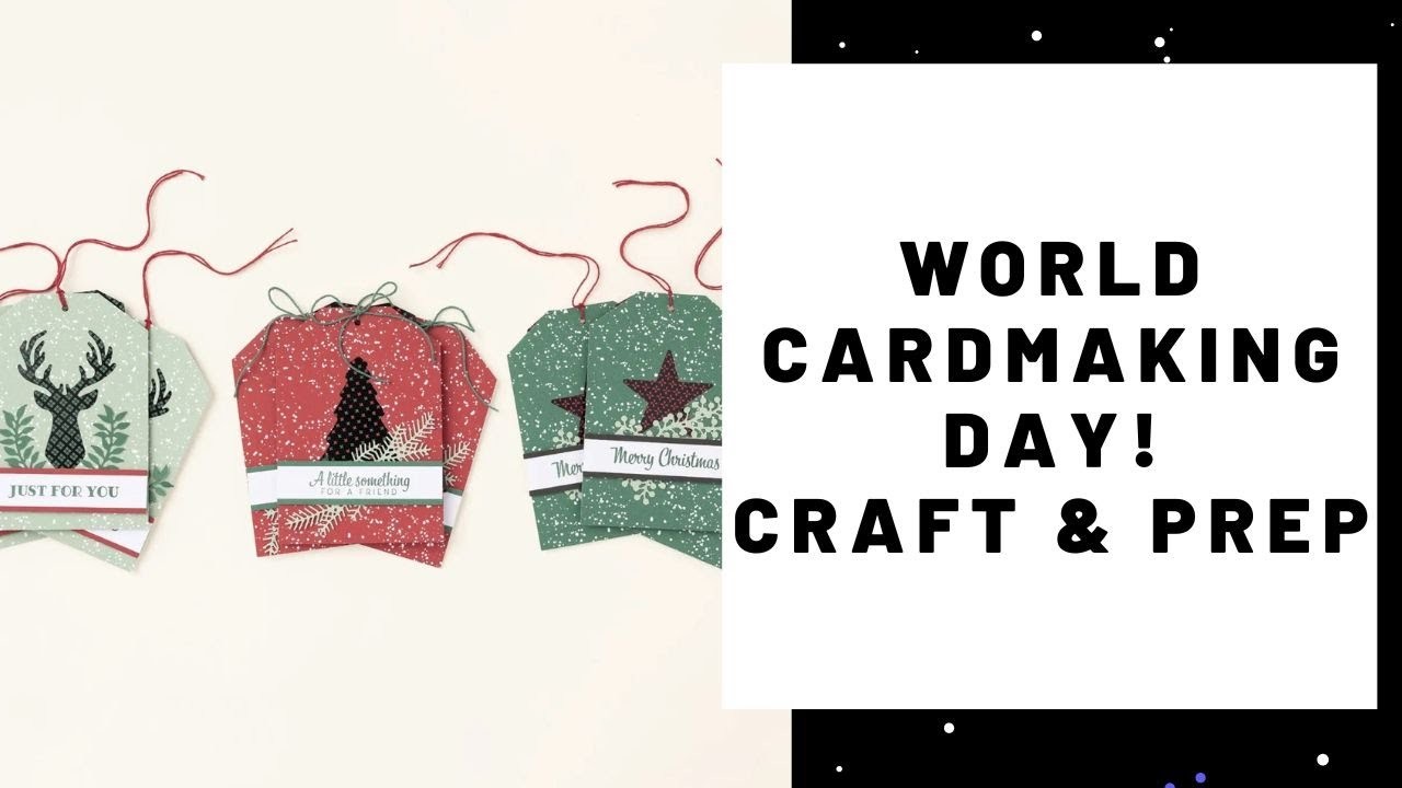World Cardmaking Day Prep & Christmas Gifting Kit