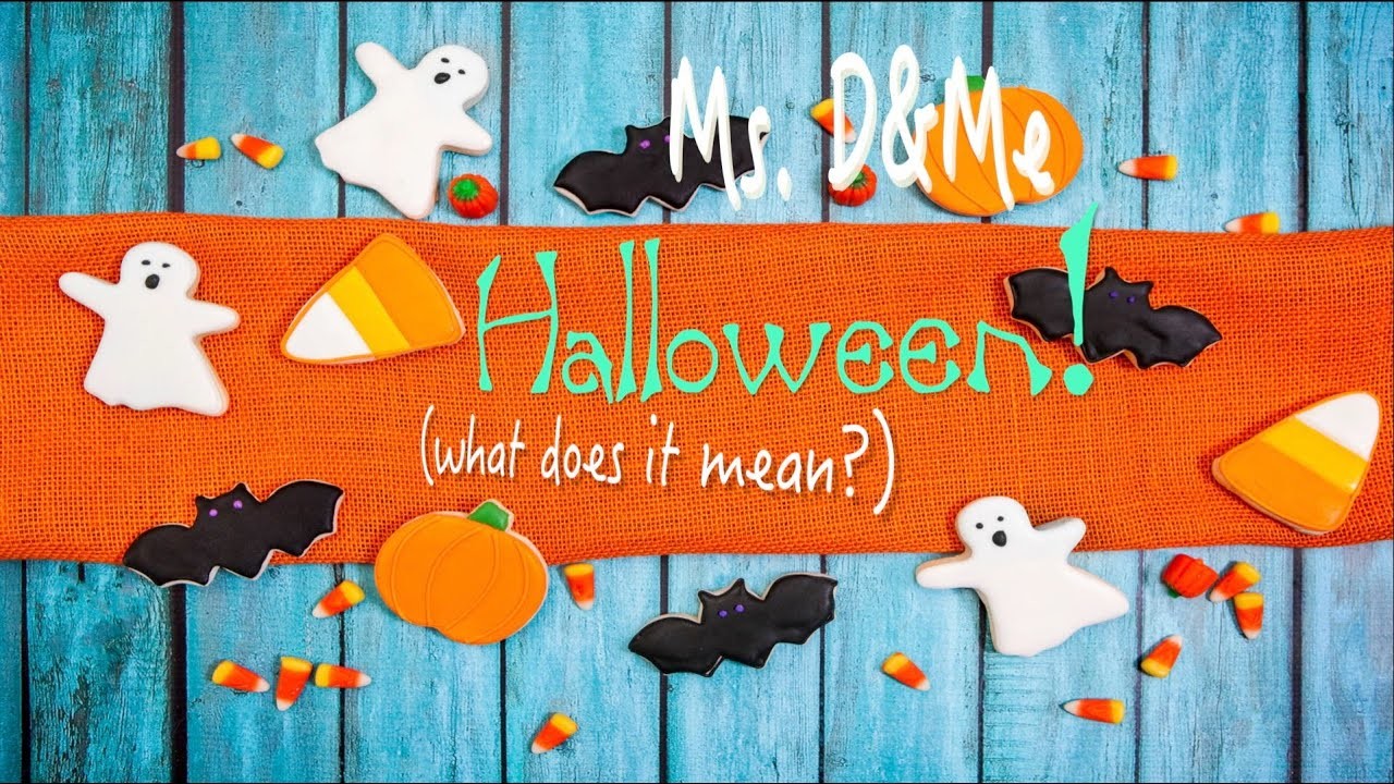 HALLOWEEN! (What Does It Mean?) | Ms. D&Me | Halloween Song for Kids | Lyric Video