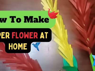 How To Make Paper Flowers | DIY Crafts | Paper Crafts Ideas | Making Paper Flowers |