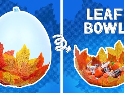 DIY Leaf Bowl | Fall Leaf Bowl Craft