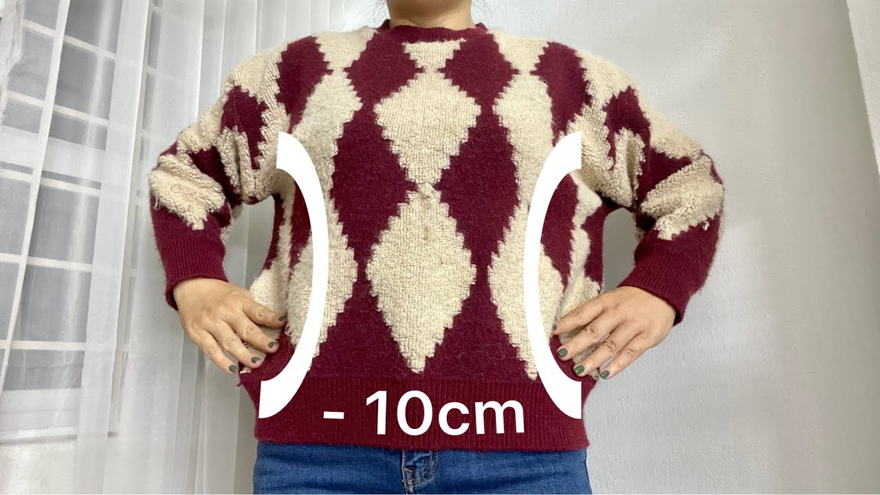 ???? Great tips to reduce size, shrink sweaters in just 5 minutes