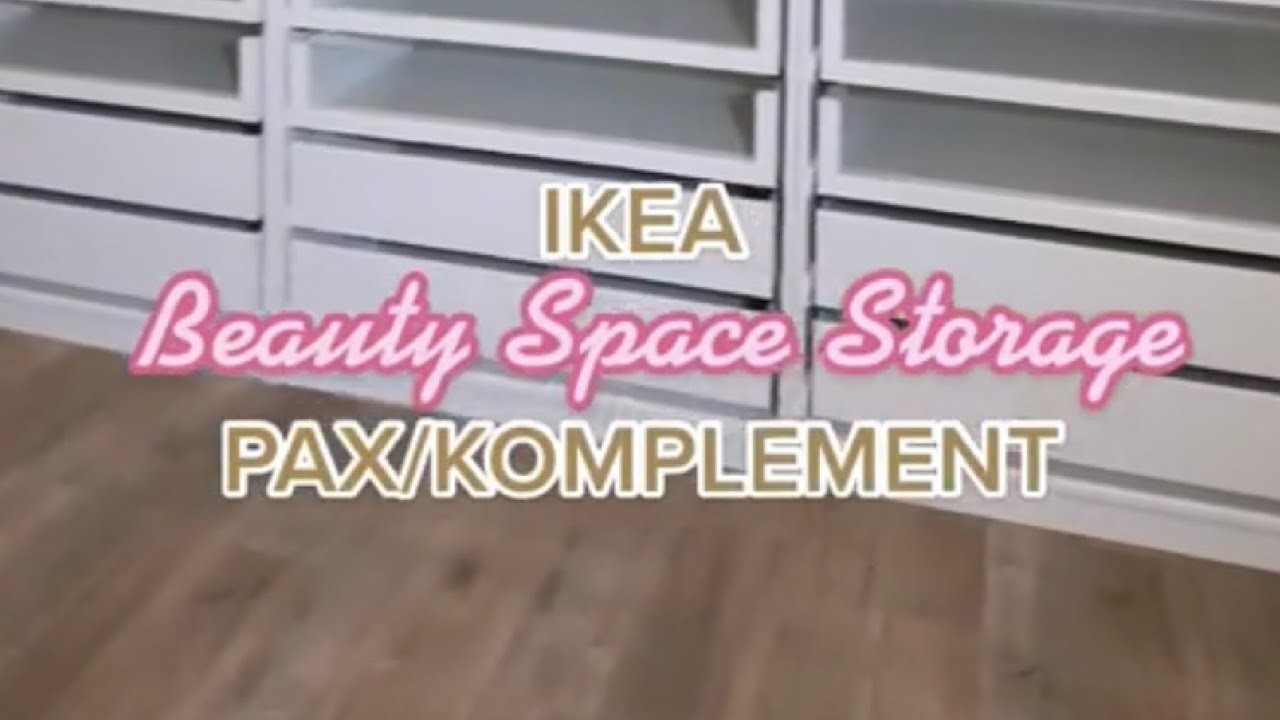 IKEA PAX.KOMPLEMENT MAKEUP STORAGE #shorts