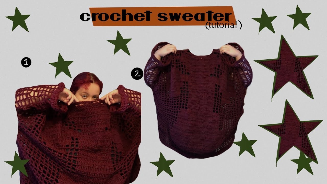 Racer worldwide sweater crochet tutorial | malaya key
